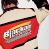 red Air Racing Style Varasity Jacket