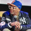2025 Montclair Film Festival Spike Lee Yankees Varsity Jacket Blue