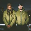 99based_Black_and_olive_reversible_puffer_jacket