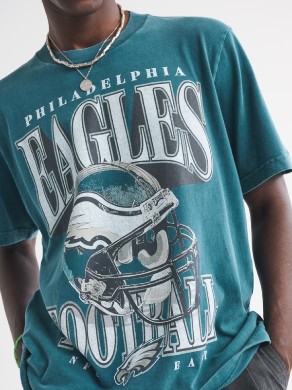 Abercrombie Eagles Vintage-Inspired Graphic T-shirt Green