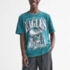 Abercrombie Eagles Vintage-Inspired Graphic Tee Green