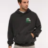 Abercrombie Philadelphia Eagles Black Graphic Popover Hoodie