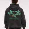 Abercrombie Philadelphia Eagles Graphic Popover Hoodie Black