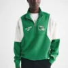 Abercrombie Philadelphia Eagles Half-Zip Green Sweatshirt