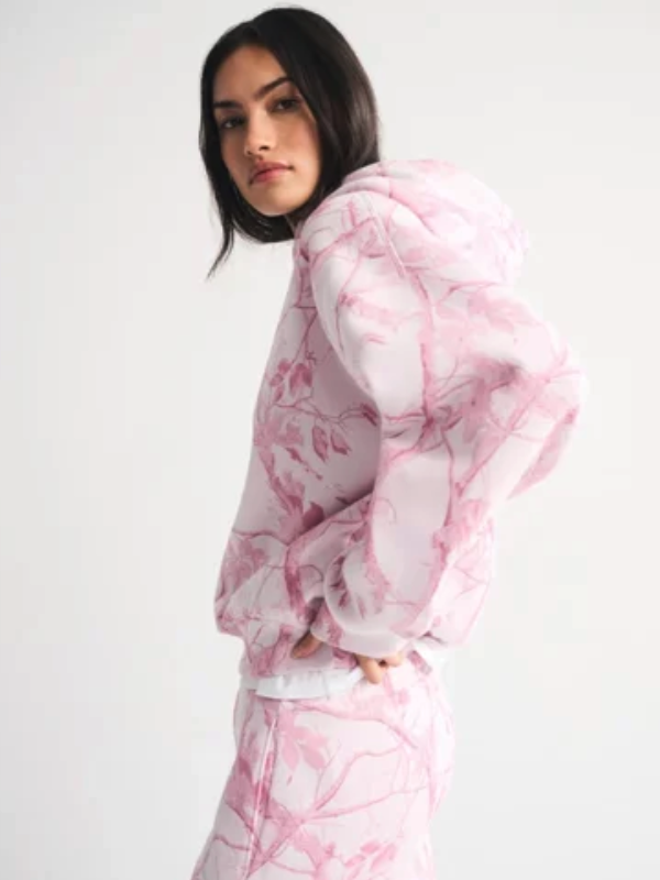 Abercrombie Pink Camo Hoodie