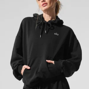 Alo Accolade Hoodie Black
