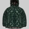 And_Wander_Diamond_Stitch_Down_Jacket_Green
