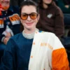 Anne Hathaway Knicks Varsity Jacket