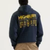Arsenal Classics East Stand Navy Hoodie