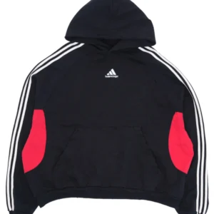 Balenciaga x Adidas Black And Red Hoodie