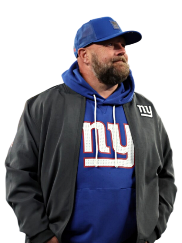 Brian Daboll New York Giants Bomber Jacket Black