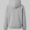 Burberry Grey Zip-Up Hoodie