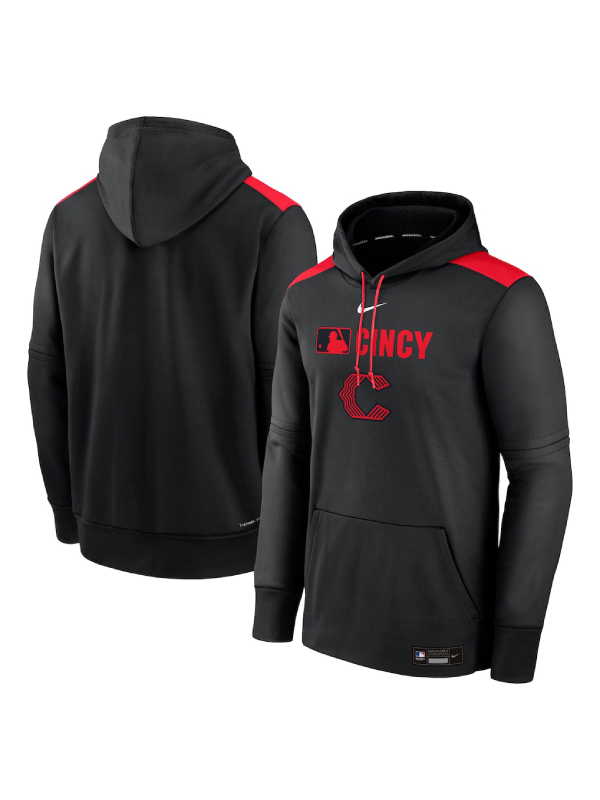 Cincinnati Reds Nike City Connect Hoodie Black