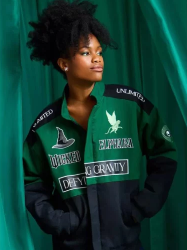 Defying Gravity Wicked Elphaba Racing Jacket