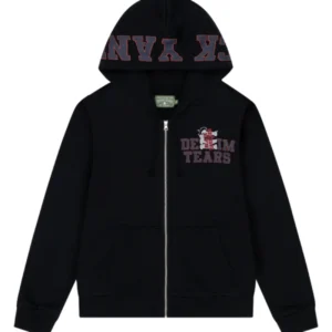 Denim Tears Black Yankees Zip Hoodie