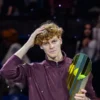Erste Bank Open 2025 Jannik Sinner Jacket Maroon