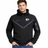 Kansas City Chiefs Nike Tech Fleece Windrunner Full-Zip Hoodie Jacket - Image 4