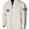 Ford V Ferrari Le Mans Shelby American Team White Jacket