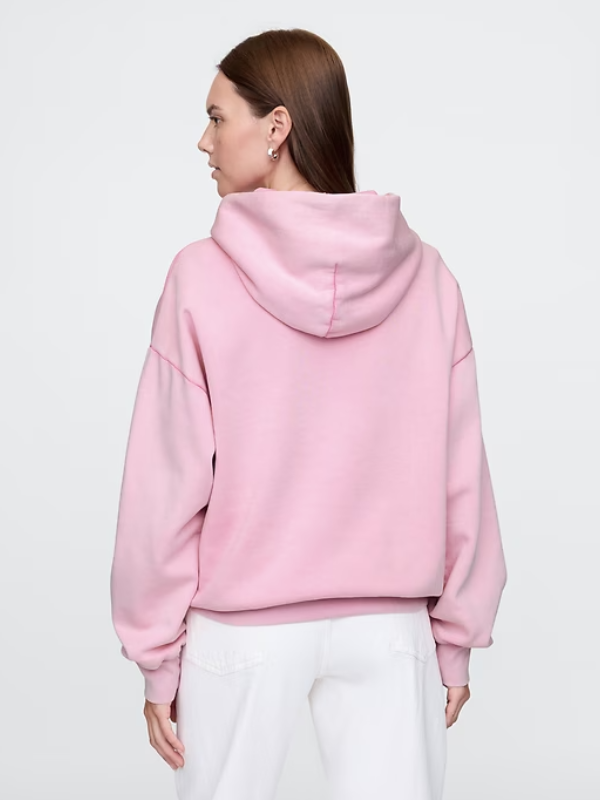 Gap Wicked Vintage Soft Logo Hoodie Pink