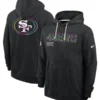 George Kittle 49ers Crucial Catch 2025 Hoodie Black