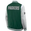 Green Bay Packers Elements Elite Full-Snap Green Varsity Jacket