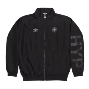 Hypebeast x Umbro 20th Anniversary Spellout Track Jacket Black
