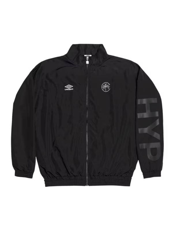 Hypebeast x Umbro 20th Anniversary Spellout Track Jacket Black
