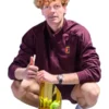 Jannik Sinner Erste Bank Open 2025 Jacket Maroon