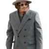 Johnny Depp Paris Fashion Week 2025 Blazer Grey