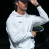 Juan Carlos Ferrero Rolex Paris Masters 2025 White Hoodie
