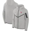 Kansas City Chiefs Nike Tech Fleece Windrunner Full-Zip Hoodie Jacket Grey