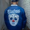 LA Dodgers X Mister Cartoon X Blue Starter Jacket