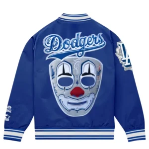 LA Dodgers X Mister Cartoon X Starter Jacket Blue