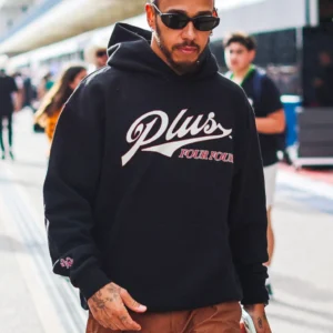 Lewis Hamilton U.S. F1 Grand Prix 2025 Black Hoodie