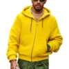 Lewis Hamilton U.S. F1 Grand Prix 2025 Yellow Hoodie