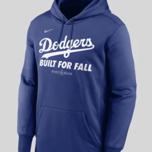 Los Angeles Dodgers Nike 2025 Postseason Hoodie Blue