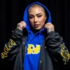 Los Angeles Rams x Mister Cartoon Coach Jacket Black