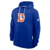 Men's Nike Royal Denver Broncos Sideline Standard Issue Alt 2 Dri-FIT Hoodie