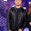 Michael Buble The Voice S28 Leather Jacket Black