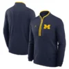Michigan Wolverines Jordan Brand Victory Half-Zip Sweatshirt - Navy