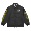 Mister Cartoon x Los Angeles Rams Coach Jacket Black