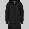 Neo Noir Lucette Puffer Jacket Coat Black
