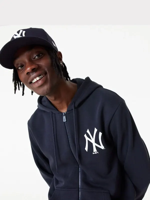 New Era Yankees Essential Hoodie Navy