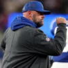 New York Giants Brian Daboll Bomber Jacket Black