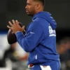 New York Giants Initial Home Nike Sideline Hoodie