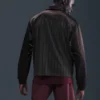 New York Nike Court Slam Tennis Jacket Brown