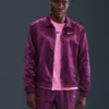 New York Nike Court Slam Tennis Jacket Purple