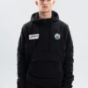 Newcastle United adidas SPZL F.C. Smock Jacket Black