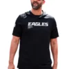 Nick Sirianni Eagles Sideline Performance Hoodie T-Shirt Black