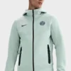 Nike Inter Milan Tech Fleece Windrunner Full-Zip Hoodie Grey